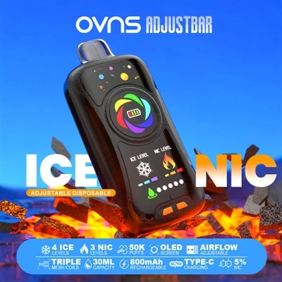 Revisión de focete de 50k de 50k ajustable Nic-hielo Capacidad perfecta Capac...